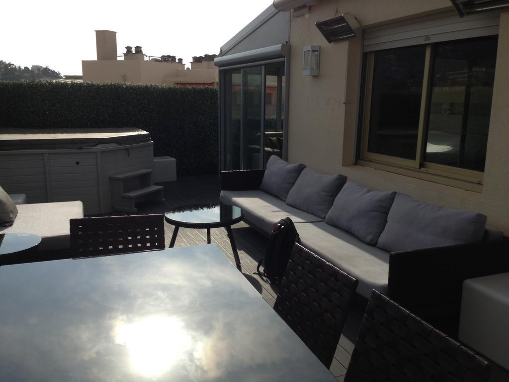 Penthouse With Jacuzzi On The Big Terrace Apartment Cannes Luaran gambar