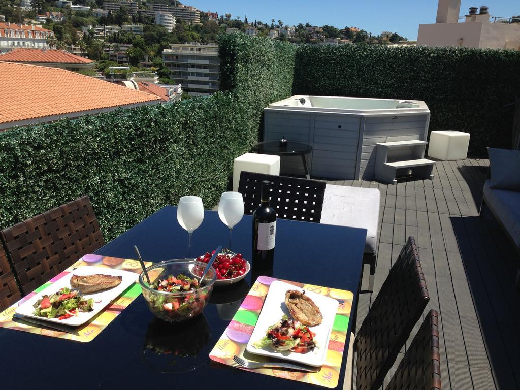 Penthouse With Jacuzzi On The Big Terrace Apartment Cannes Luaran gambar